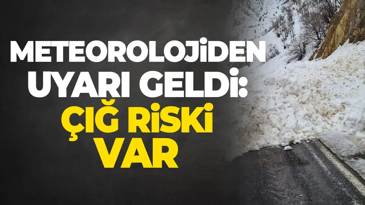 Soğuk hava uyarısı: İç ve doğu bölgelerde buzlanma, don ve çığ riski