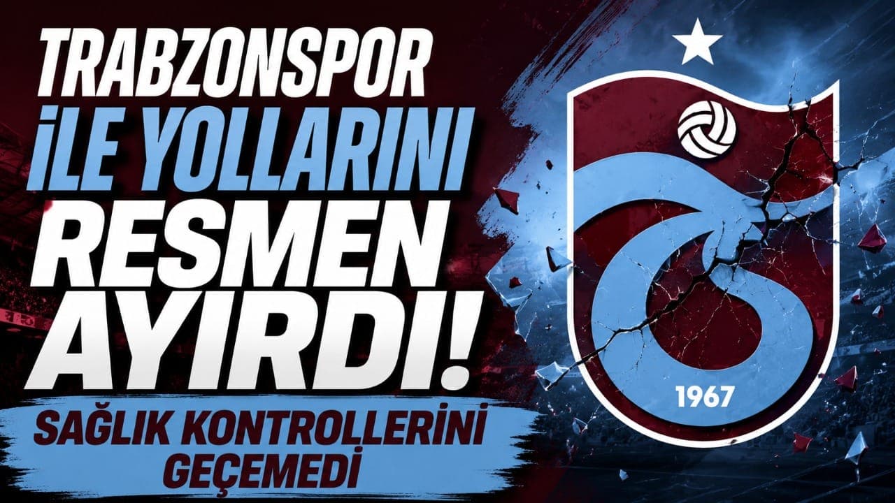 Trabzonspor, JD Notae ile Yollarını Ayırdı: Sağlık Kontrolleri Tamamlanamadı