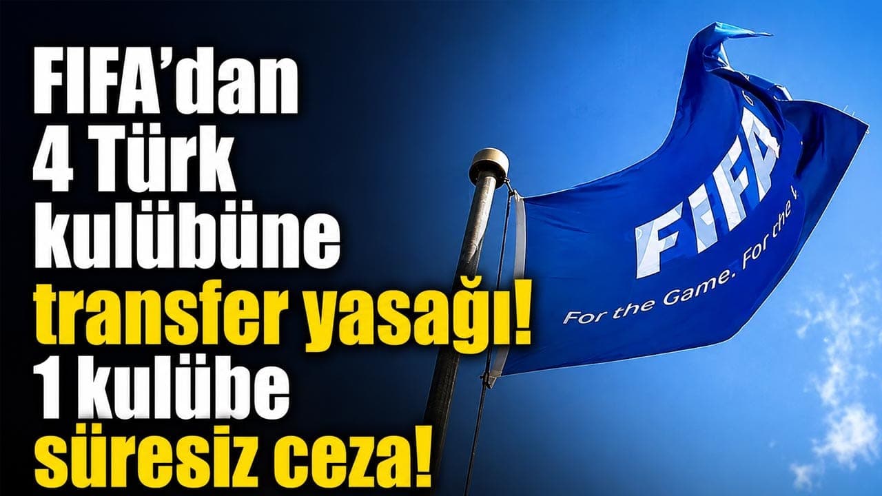 FIFA kayıt yasağı listesine dört Türk kulübü girdi: Hatayspor’a süresiz ceza