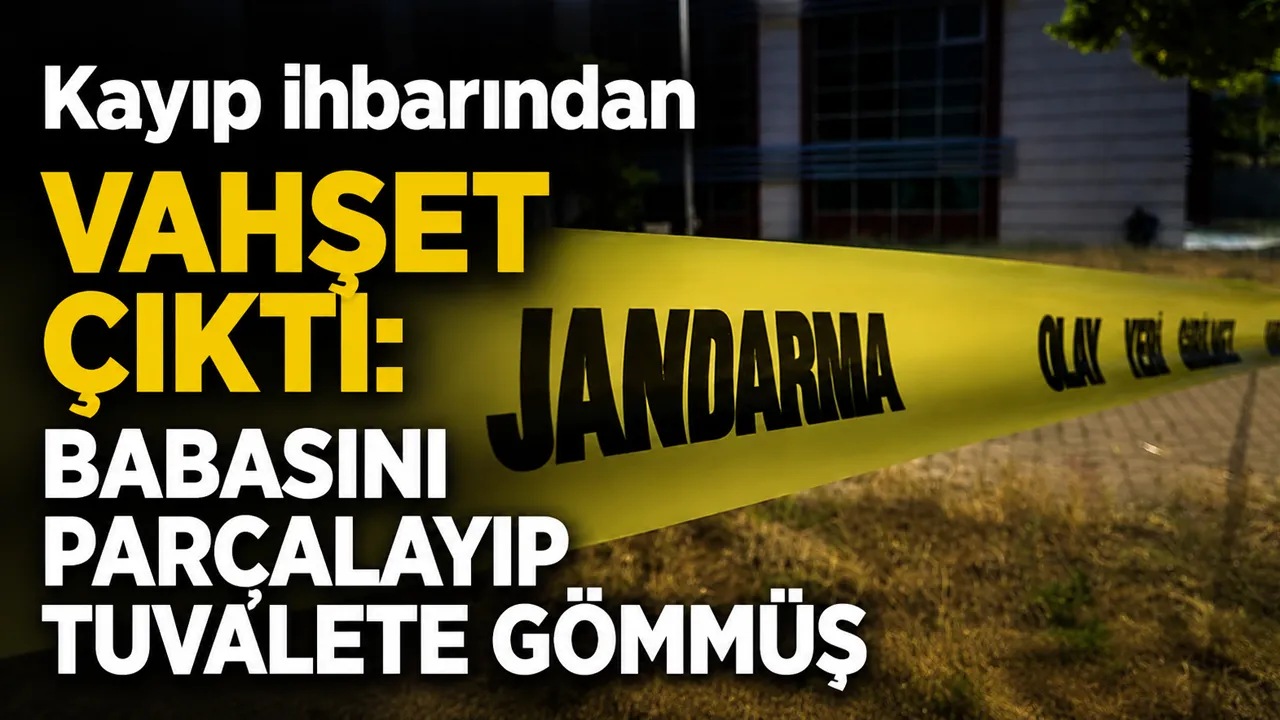 Kayıp başvurusu cinayeti ortaya çıkardı: Baba parçalanmış ceset olarak bulundu