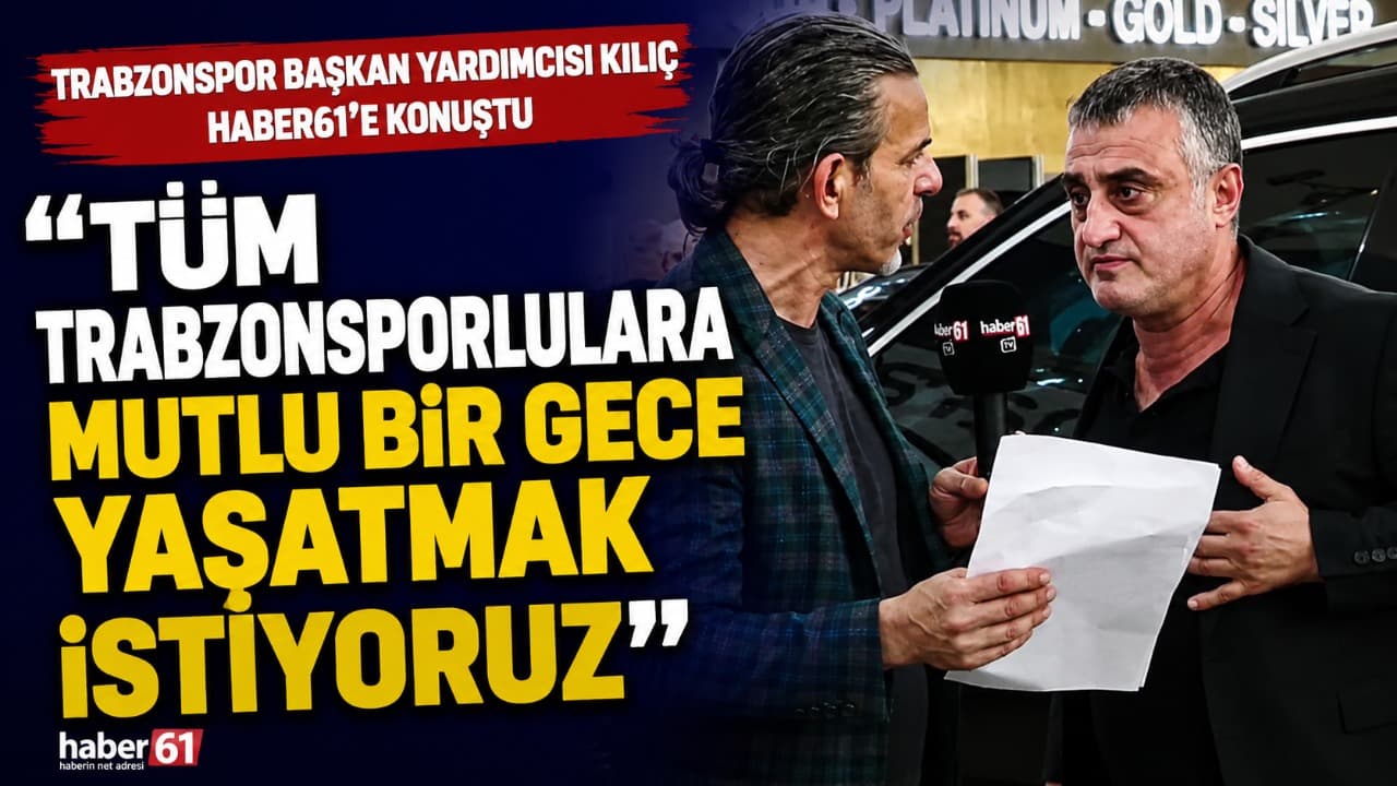 Trabzonspor yönetiminden Ferencvaros maçı öncesi umutlu mesaj: Taraftara unutulmaz bir gece hedefi