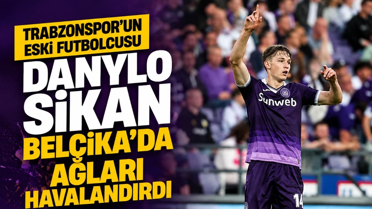 Danylo Sikan, Anderlecht formasında Kairat ağlarına gol bıraktı