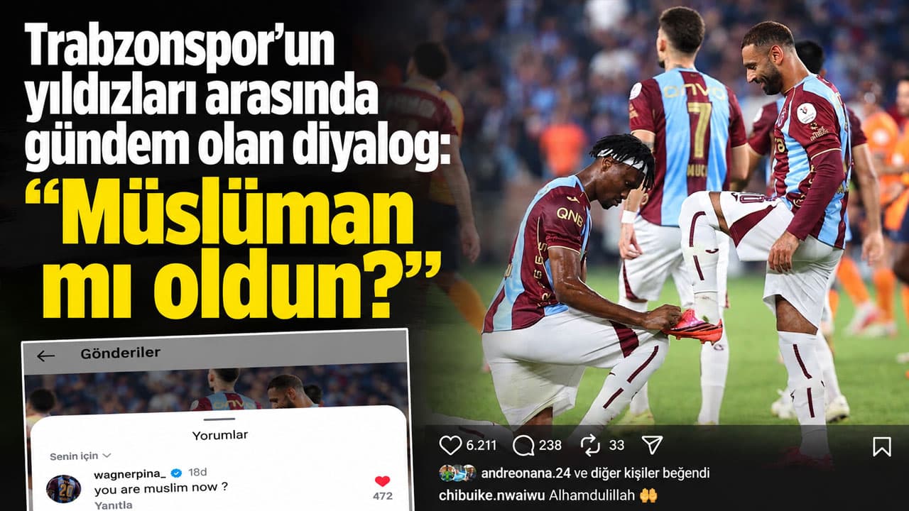 Chibuike’nin Salah paylaşımı ve Pina’nın esprili yorumu sosyal medyada ilgi gördü