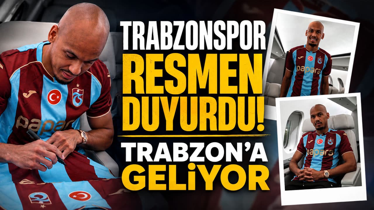 Trabzonspor'un yeni transferi Fabinho bu sabah Trabzon'a iniyor