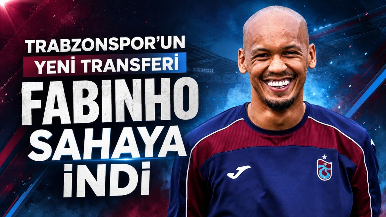 Fabinho ilk antrenmanına çıktı, Trabzonspor Ferencváros maçı için mesaiyi sıklaştırdı
