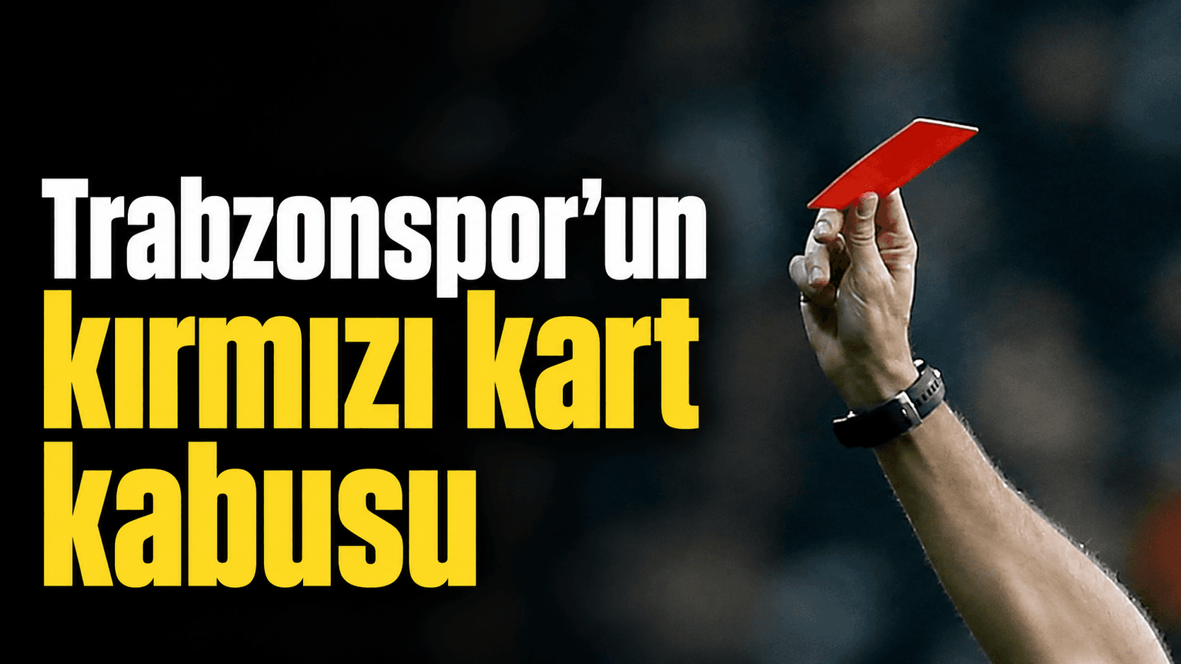 Trabzonspor’un Avrupa yolculuğu üç kırmızı kartla sonlandı