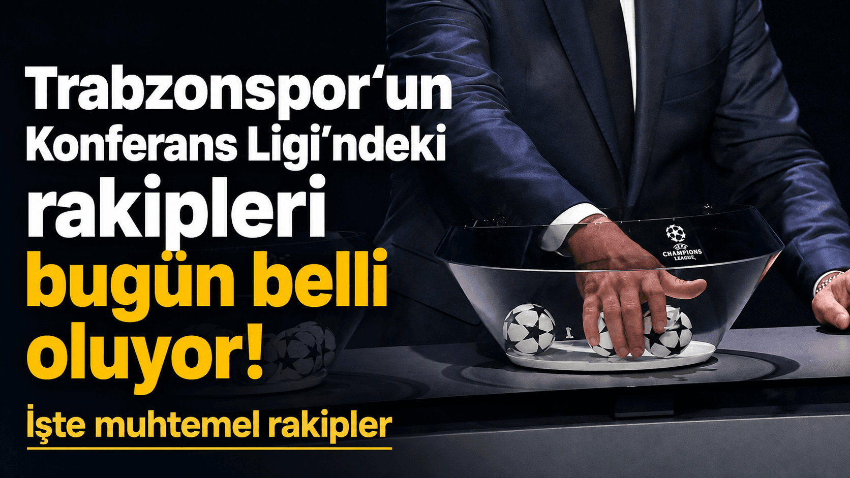 Trabzonspor'un Konferans Ligi'ndeki rakipleri 28 Ağustos'ta netleşecek