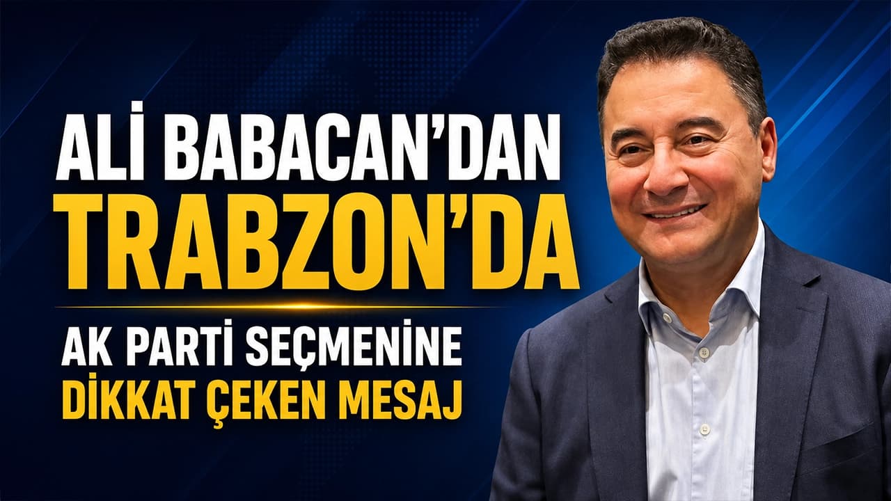 Ali Babacan: Hedefimiz AK Parti’ye daha önce oy vermiş, iktidardan ümidini yitirmiş seçmenler