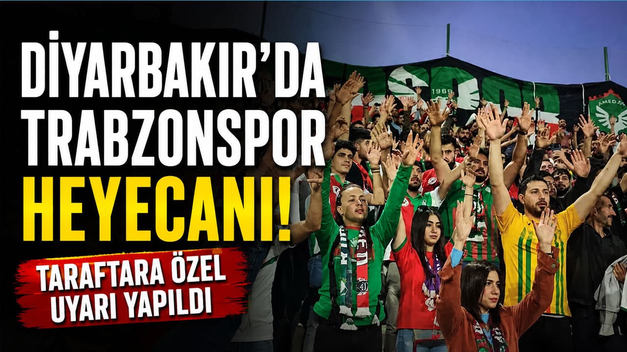 Diyarbakır’da Amedspor–Trabzonspor randevusu biletleri tükendi, kulüpten dolandırıcılık uyarısı