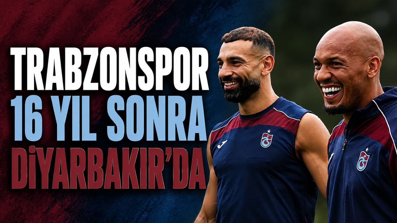Trabzonspor 16 yıl aradan sonra Diyarbakır’a dönüyor; Amed SF ile ilk randevu