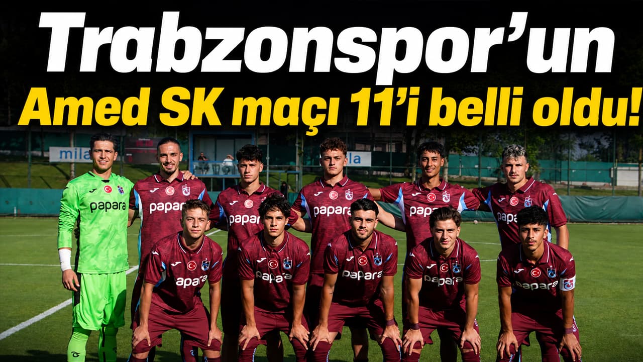 Trabzonspor U19, Diyarbakır'da Amedspor U19 ile üç puan peşinde