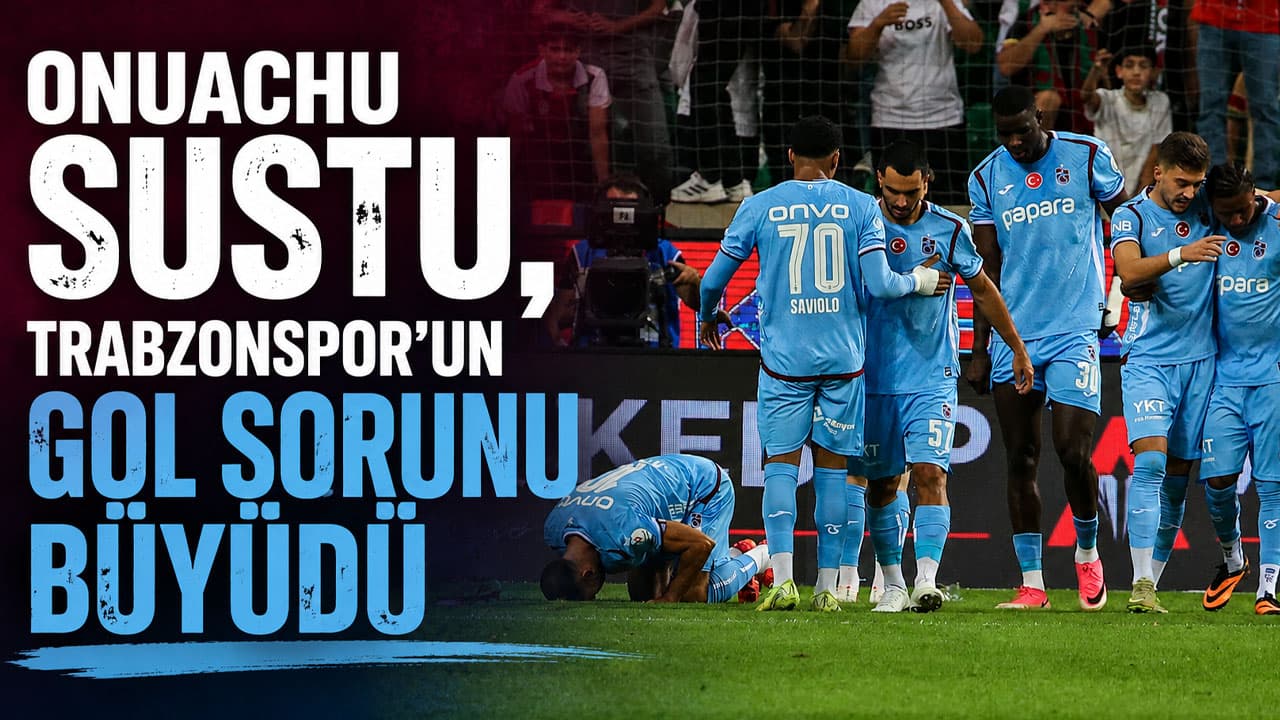 Onuachu gol orucunda: Trabzonspor’da hücum sıkıntısı derinleşiyor