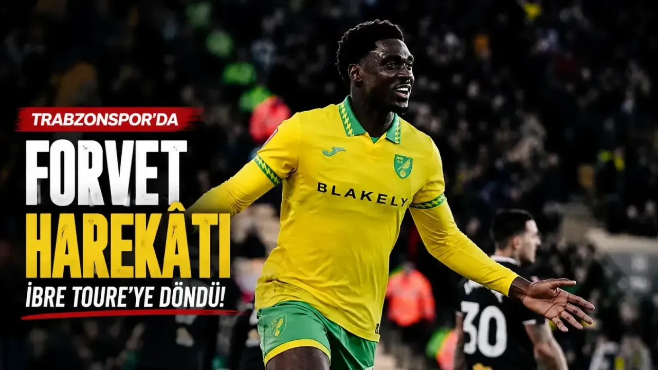 Trabzonspor, Forvet Hamlesinde Mohamed Toure'yi Ön Plana Çıkardı