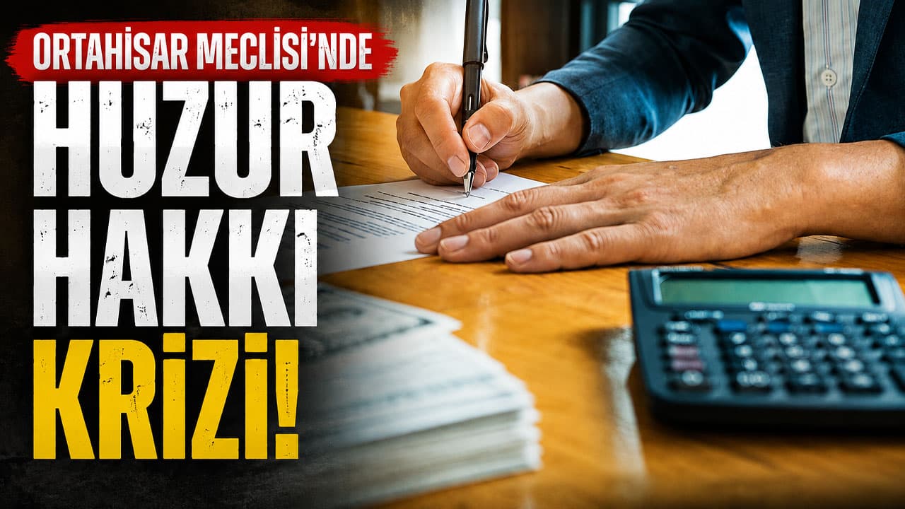 Ortahisar Meclisi’nde huzur hakkı tartışması: 85.129 TL belgesi ve iki yıllık gecikme gündemde