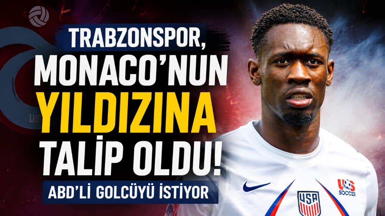 Trabzonspor, Monaco’nun santrforu Folarin Balogun’u transfer gündemine aldı