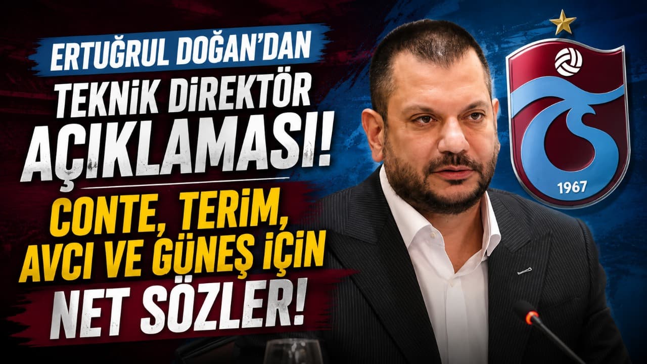 Doğan: Teknik direktör kararında acele etmiyoruz
