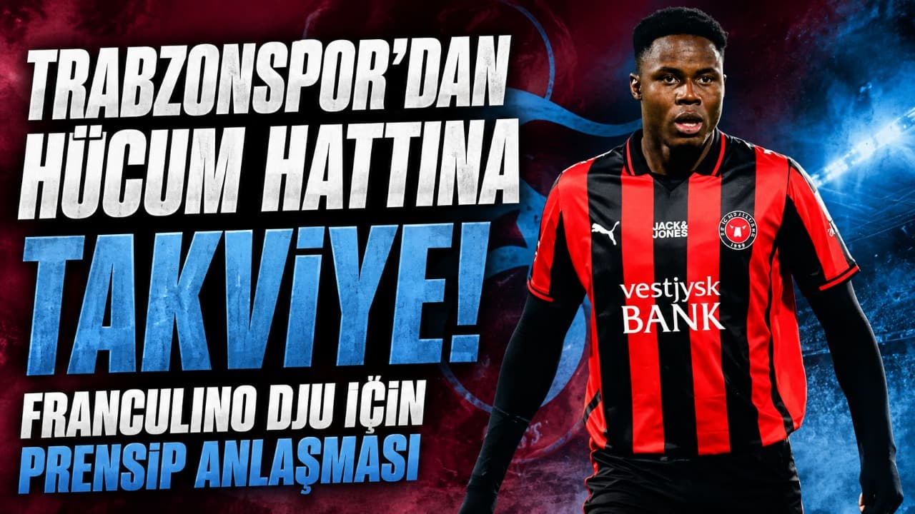 Trabzonspor, Midtjyllandlı santrafor Franculino Dju için prensipte anlaştı