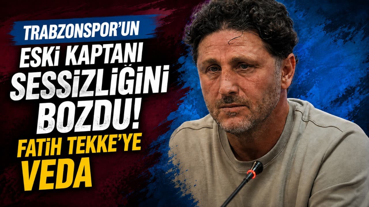 Onur Recep Kıvrak'tan Fatih Tekke'ye duygusal veda