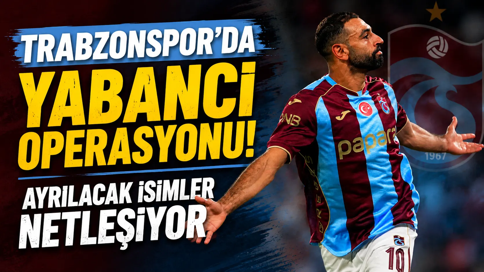 Trabzonspor’da yabancı kontenjanı için rotasyon netleşiyor