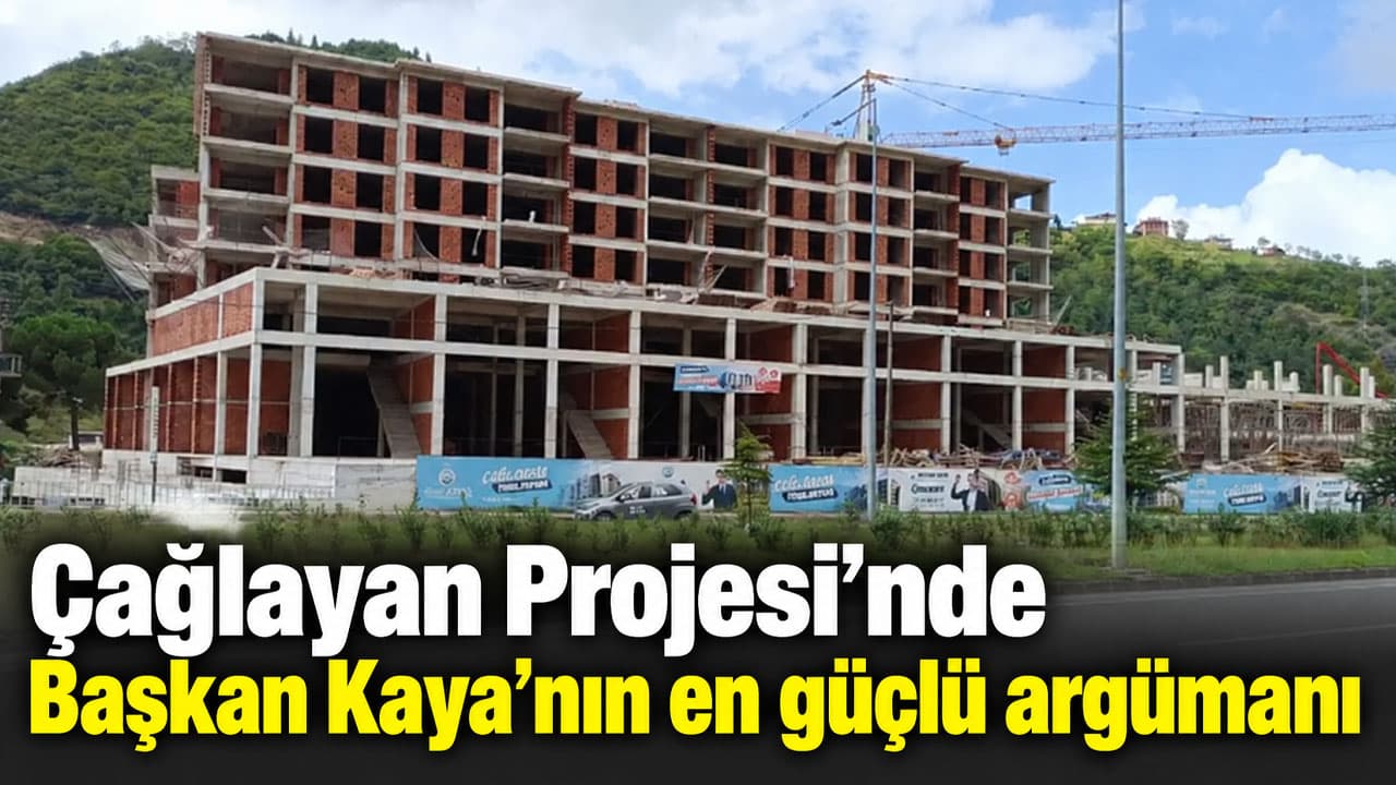 Çağlayan Projesi: Belediye bütçesine yük getirmeyen finansman iddiası
