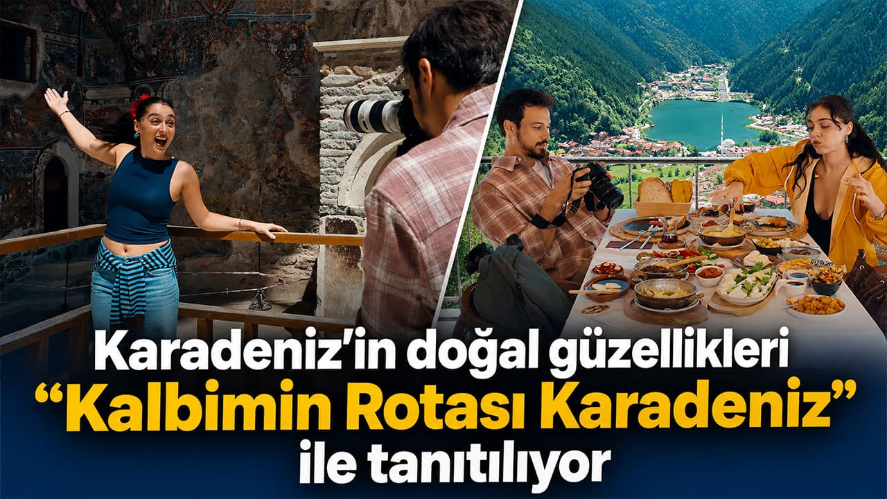 Doğu Karadeniz, "Kalbimin Rotası Karadeniz" mini dizisiyle uluslararası sahnede