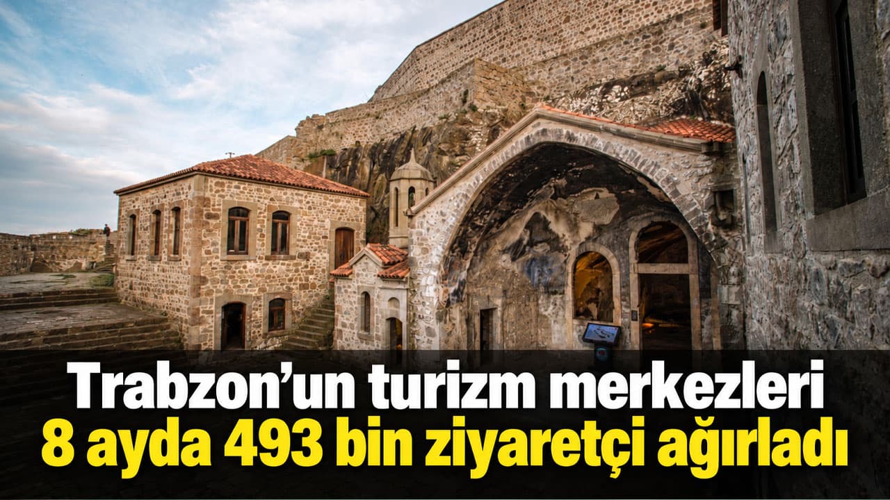 Trabzon’un dört kültür noktası 8 ayda 493 bin 12 ziyaretçi ağırladı