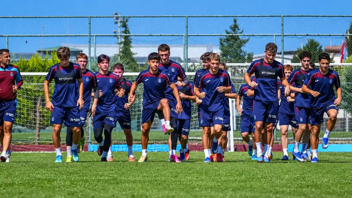 Trabzonspor U19, Gençlerbirliği karşılaşması için son hazırlıklarını tamamladı