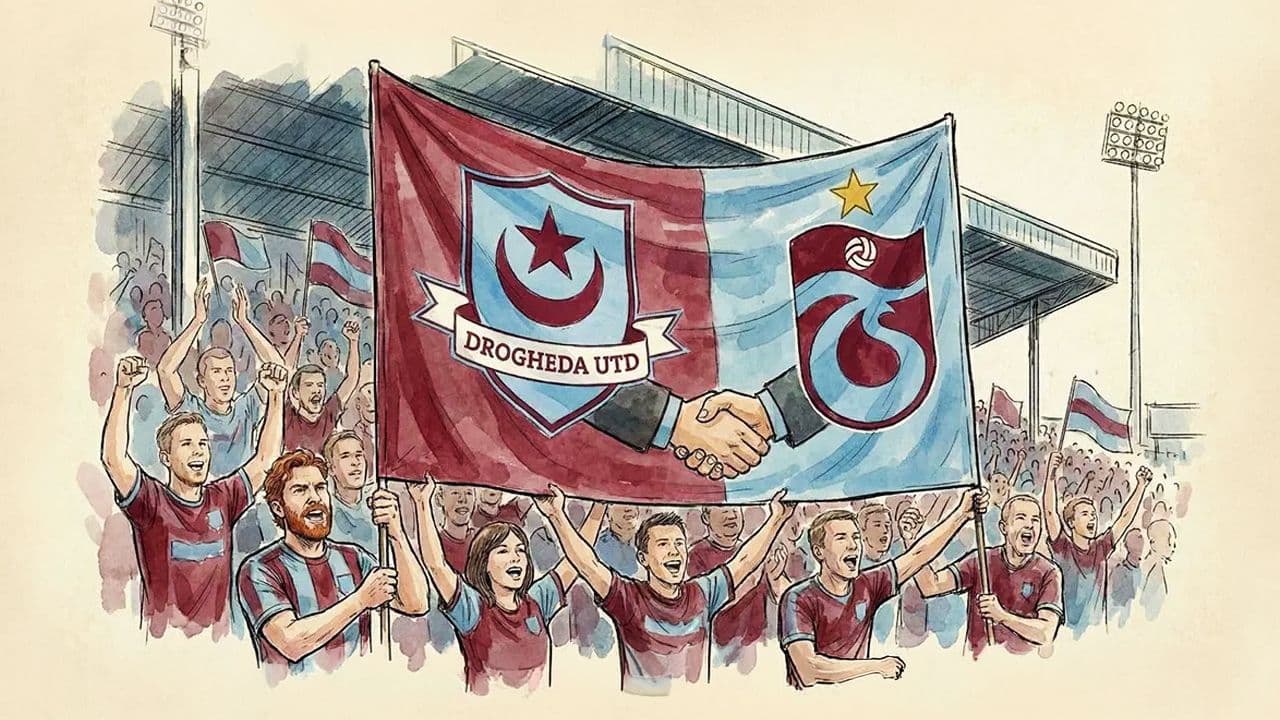 13 yıl sonra tamamlanacak kardeşlik maçı: Drogheda United Trabzon'da