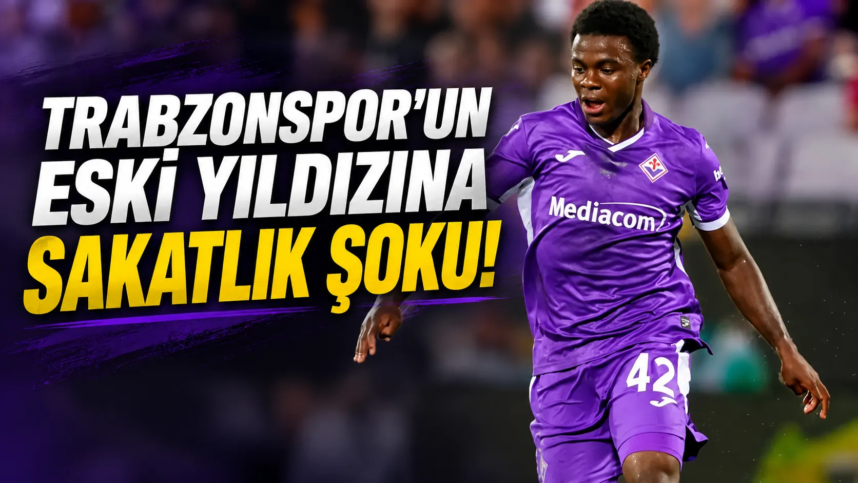 Trabzonspor’un eski yıldızı Oulaï, Fiorentina formasıyla sakatlandı