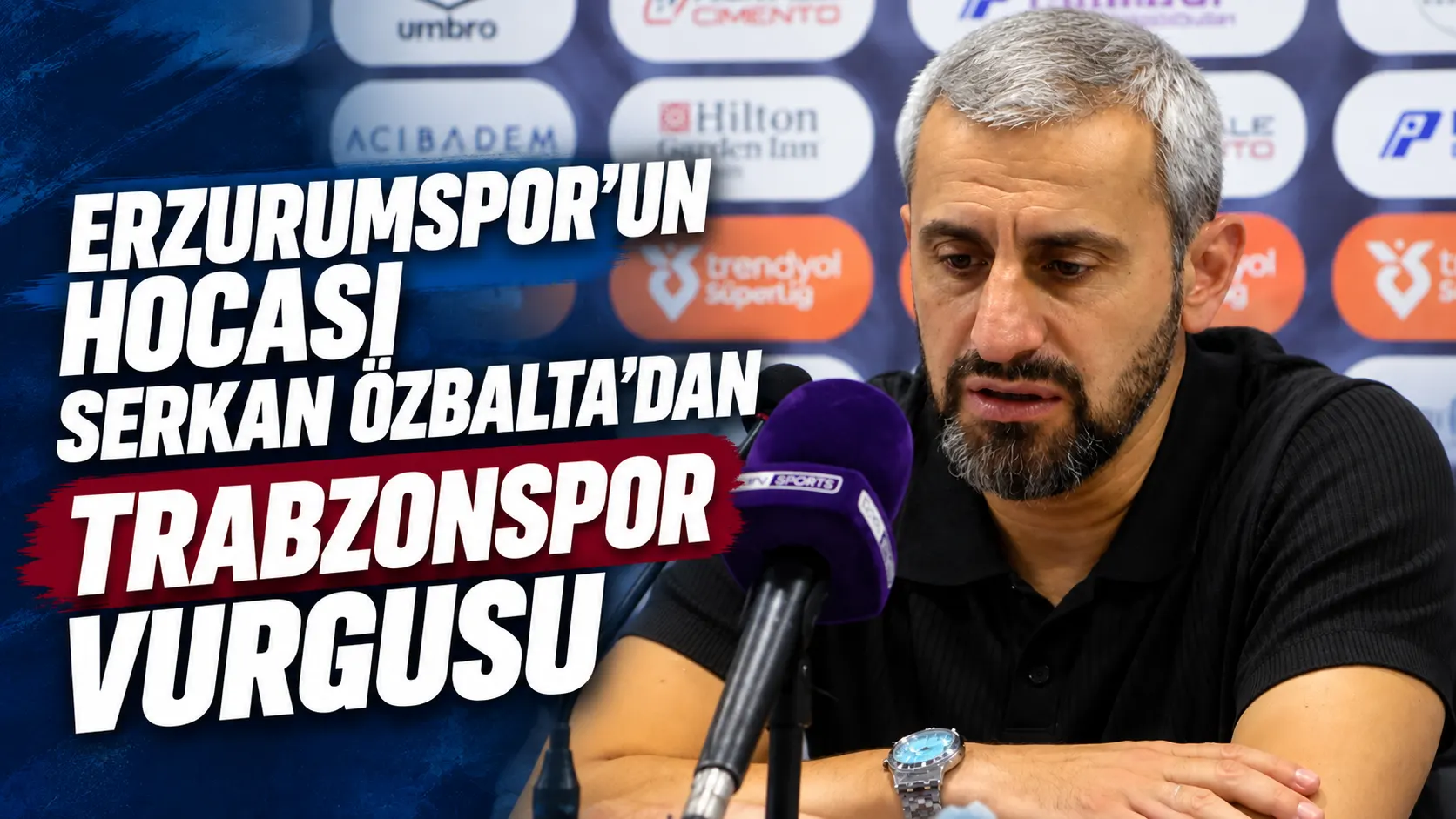 Erzurumspor galibiyetinin ardından Özbalta’dan Konyaspor-Trabzonspor uyarısı