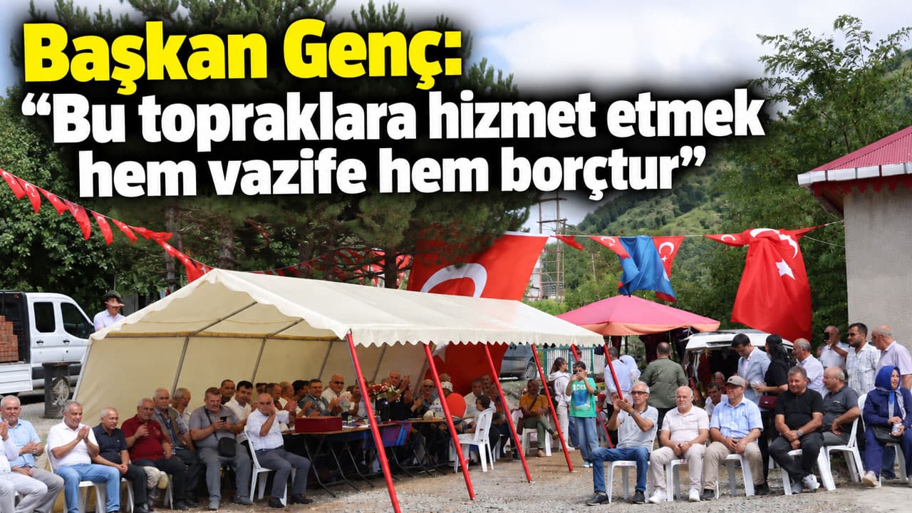 Genç, Mataracı Şenliği’ne katıldı: Hizmet sözü ve birlik vurgusu