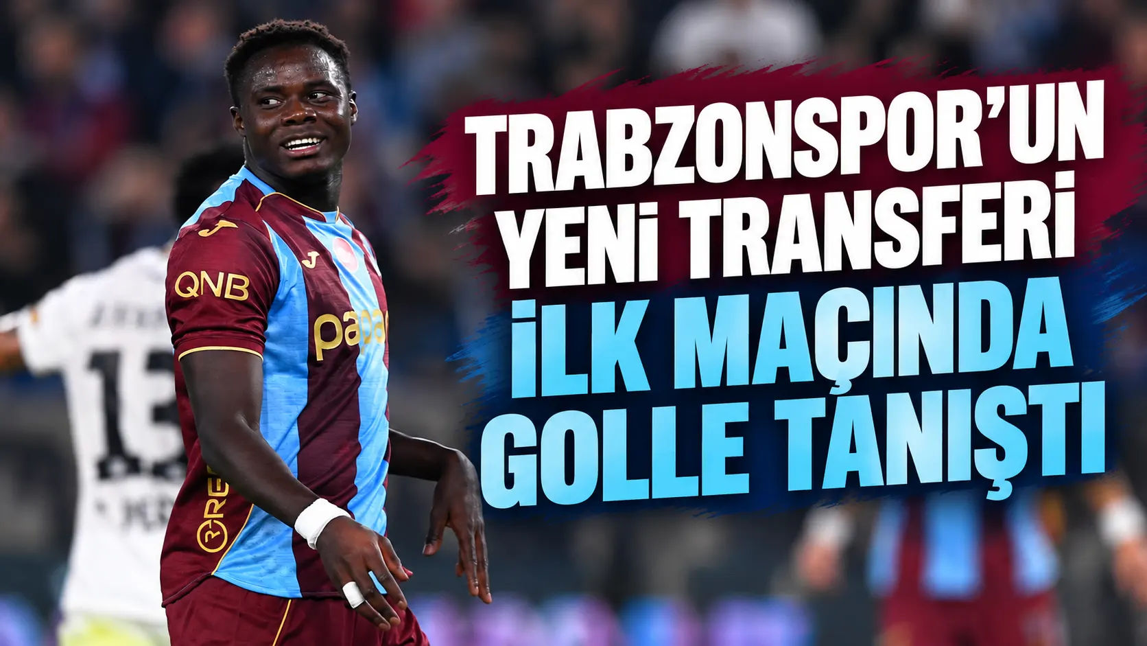 Franculino Dju, Trabzonspor formasıyla ilk maçında ağları buldu