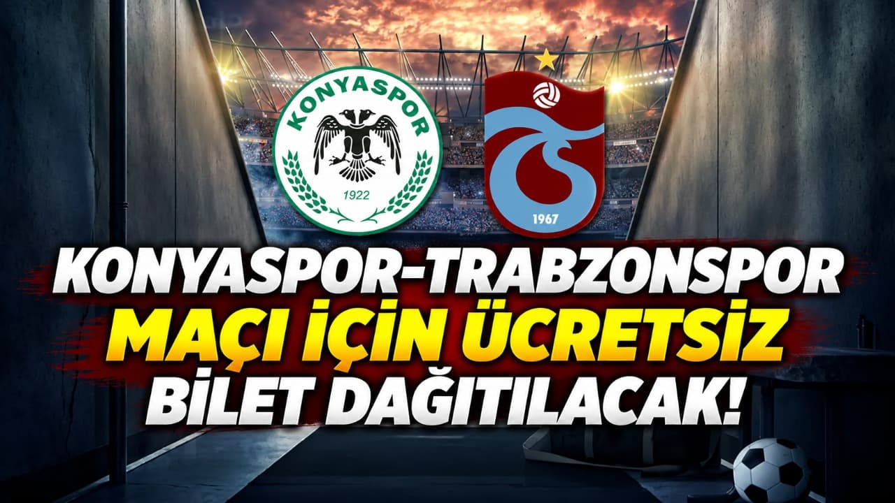 Karatay Belediyesi’nden Trabzonspor maçı için 420 ücretsiz bilet
