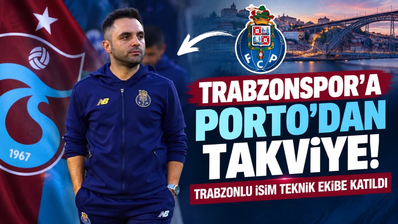Trabzonspor, Porto'dan Osman Kul'u teknik kadroya kattı