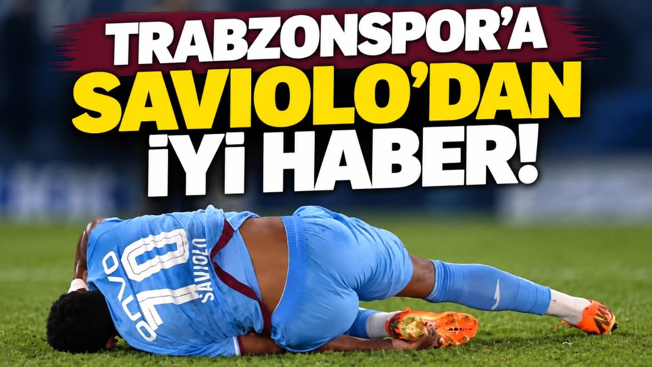 Noah Saviolo tedavisinin ardından takımla antrenmana döndü