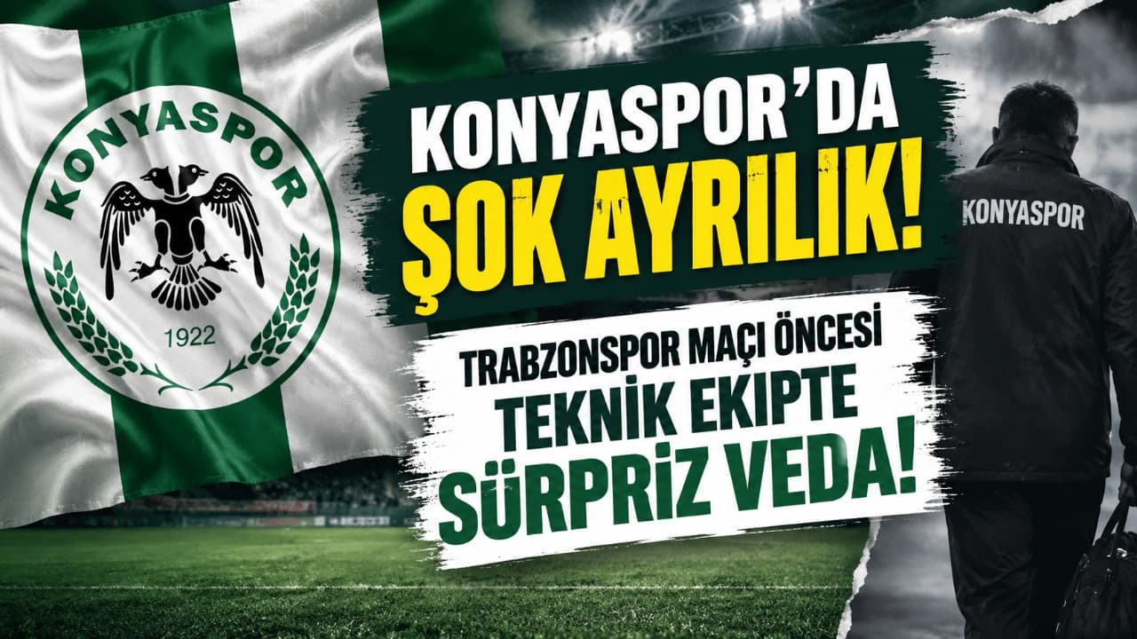 Konyaspor’da Steven Caulker’dan sürpriz veda: Trabzonspor maçı öncesi ayrılık
