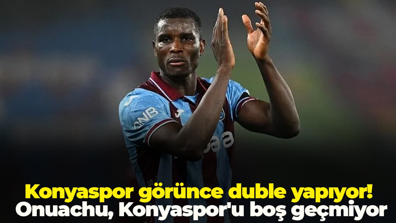 Onuachu Konyaspor karşısında hep çift atıyor