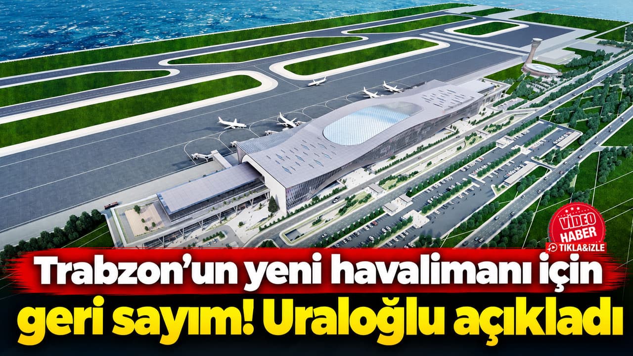 Trabzon’da deniz dolgusu üzerinde 10 milyon yolcu kapasiteli yeni havalimanı hazırlanıyor