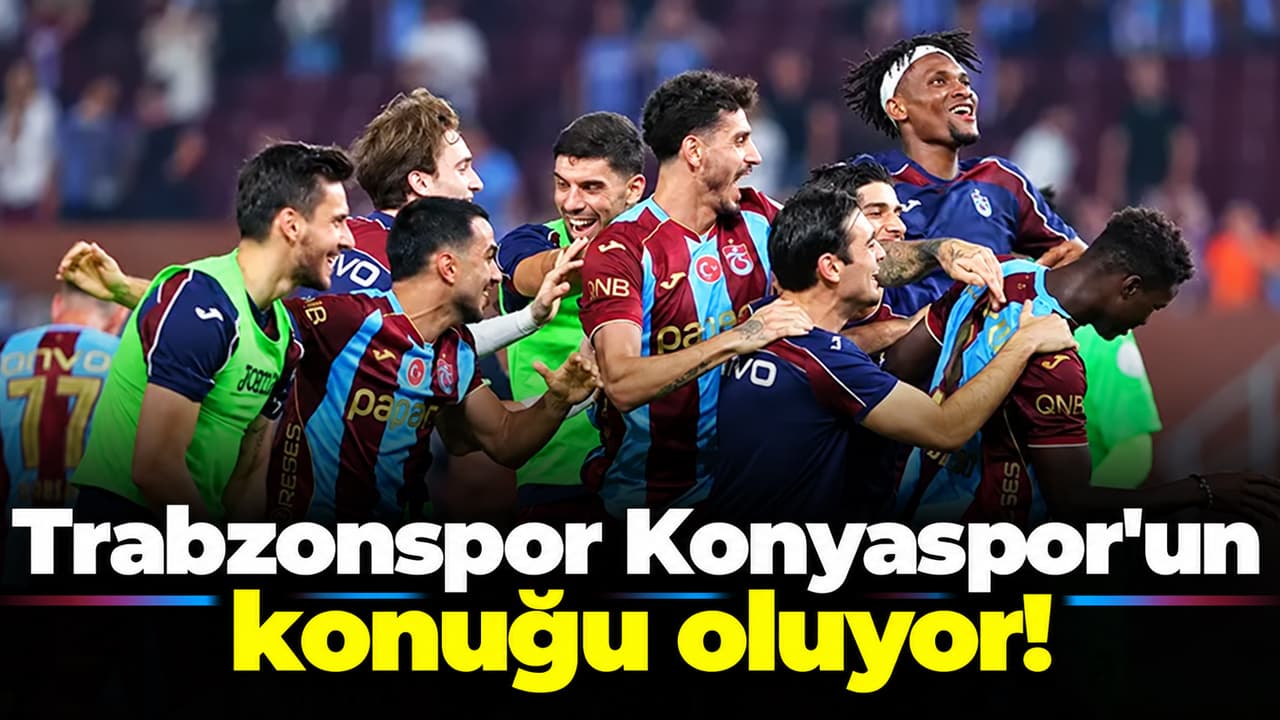 Trabzonspor, MEDAŞ Konya Büyükşehir Stadyumu’nda puan peşinde