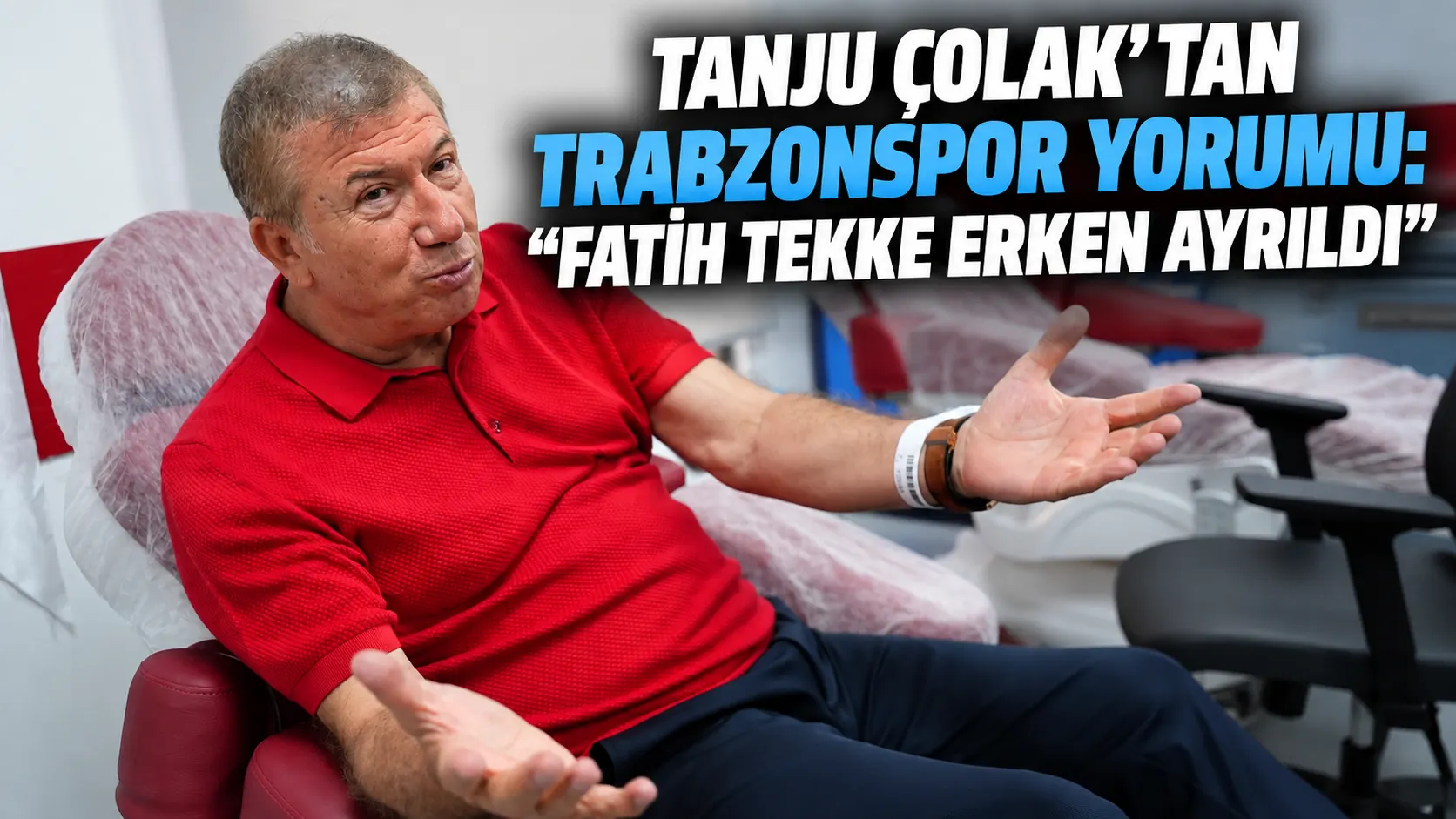 Tanju Çolak: Tekke’nin ayrılığı erken bir karar