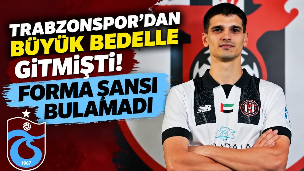 Trabzonspor altyapısından Al-Jazira'ya gitti, süre almakta zorlanıyor