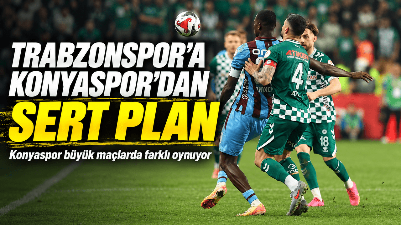 Konyaspor, Trabzonspor karşısına yüksek presle çıkacak