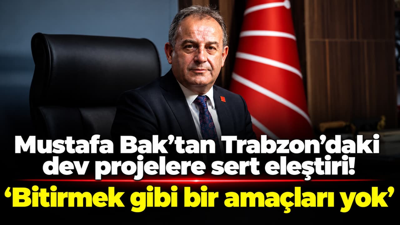 Mustafa Bak: Uzunkum ve Güney Çevre Yolu projeleri seçim malzemesi