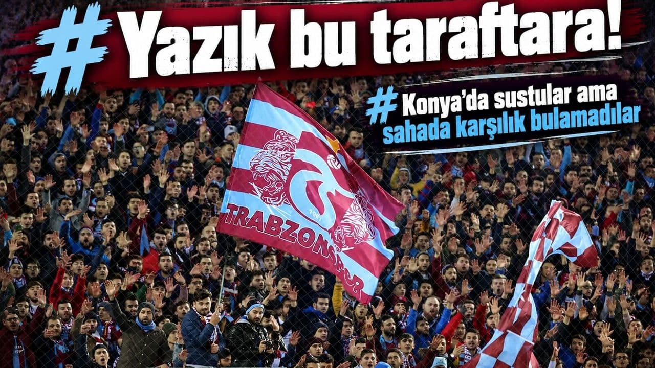 Konya’da Tribün Coşkusu Sahada Karşılık Bulmadı