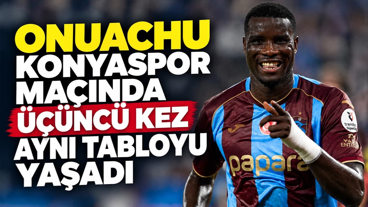 Onuachu, Konyaspor deplasmanında 90 dakika oynayıp yine şut atamadı