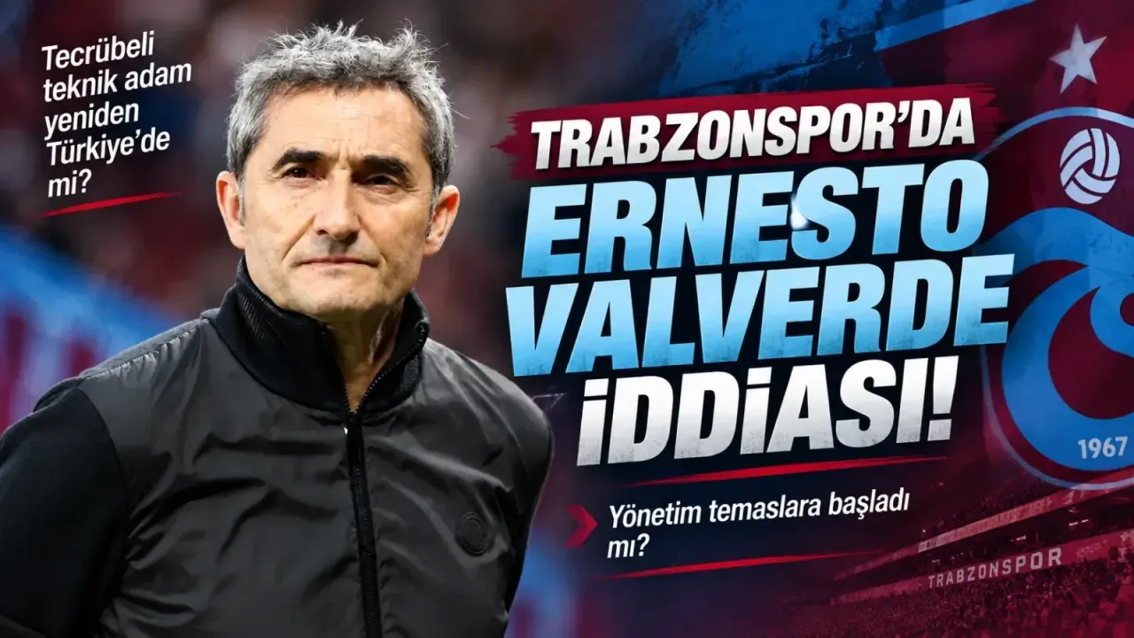 Trabzonspor’un teknik direktör listesini Valverde mi süslüyor?