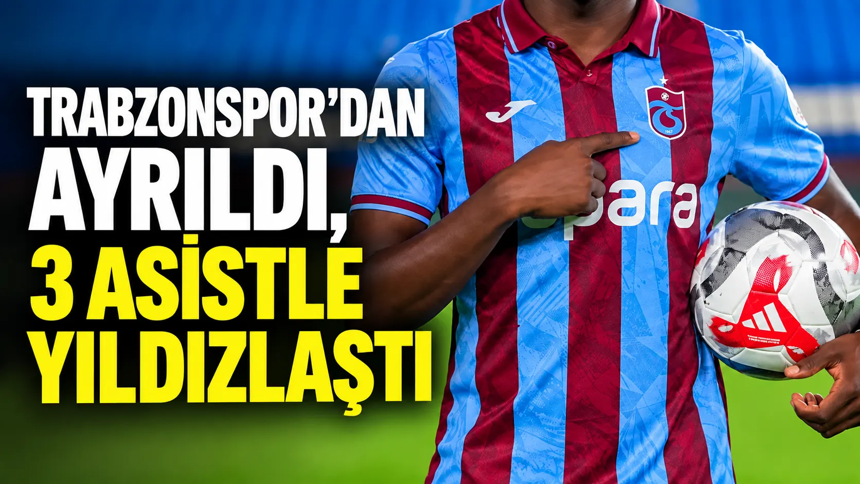 Trabzonspor’dan kiralanan Olaigbe, Luzern deplasmanında üç asistle parladı