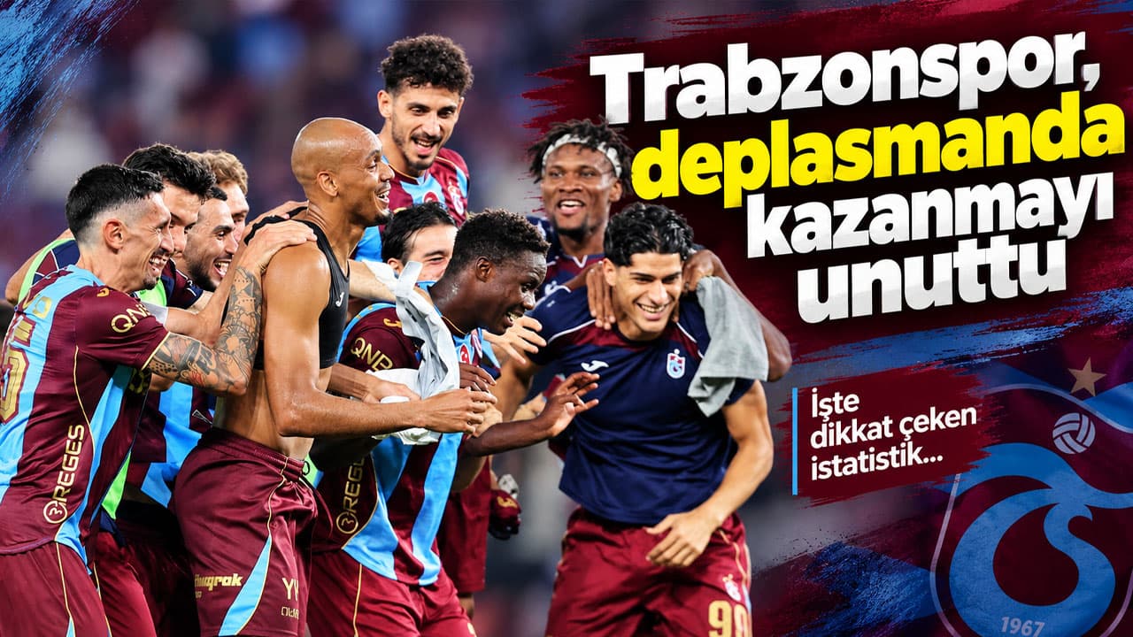 Trabzonspor deplasmanda galibiyeti unuttu: ilk 5 haftada sadece 1 puan