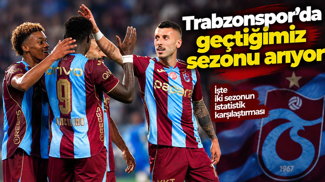 Transferlerle güçlenmesine rağmen Trabzonspor ilk 5 haftada geride kaldı