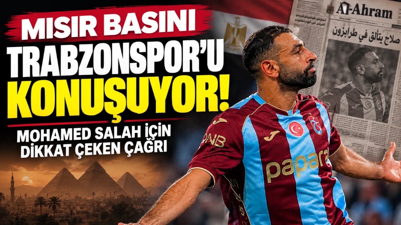 Mısır medyası Trabzonspor’un Konyaspor mağlubiyetini ve Salah tartışmasını gündeme taşıdı